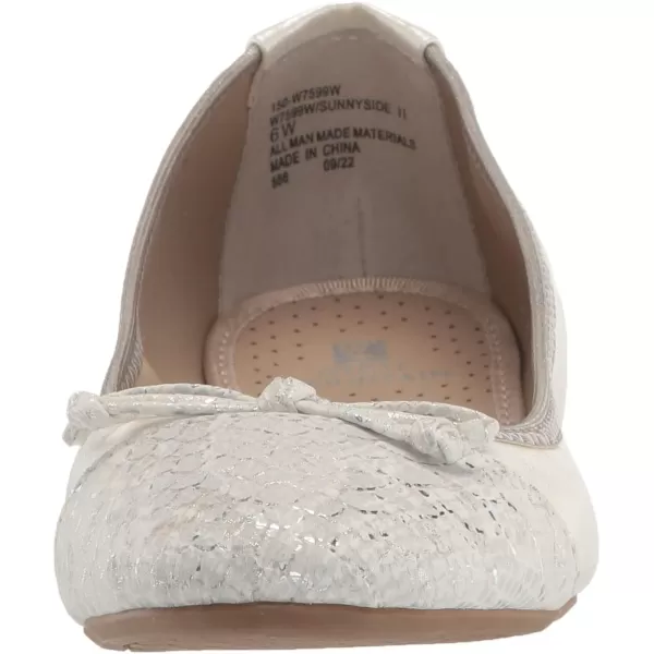WHITE MOUNTAIN Women's Sunnyside II Flexible Ballet Flat