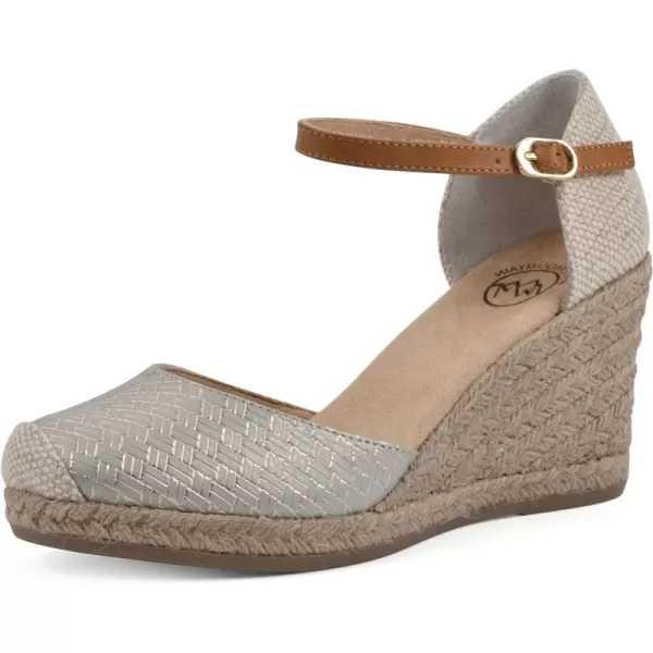 WHITE MOUNTAIN Women's Mamba Espadrille Wedge Sandal