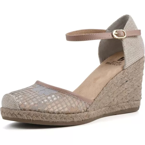WHITE MOUNTAIN Women's Mamba Espadrille Wedge Sandal