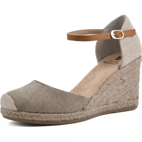 WHITE MOUNTAIN Women's Mamba Espadrille Wedge Sandal