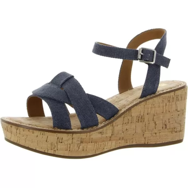 WHITE MOUNTAIN Women's Simple Wedge Sandal
