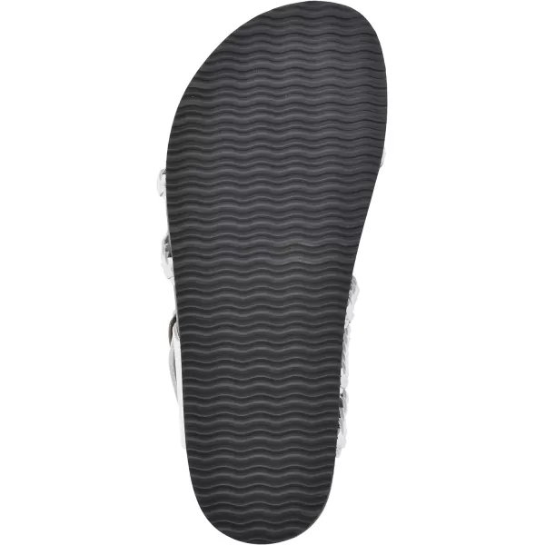 WHITE MOUNTAIN Women's Hayleigh Signature Comfort Molded Braided Footbed Sandal
