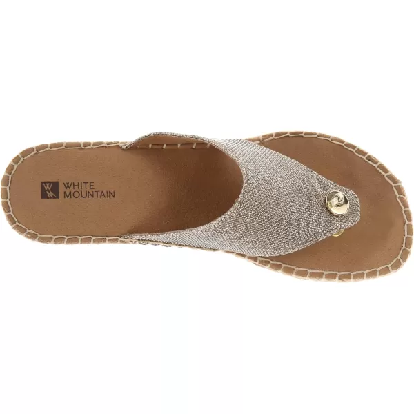 WHITE MOUNTAIN Women's Beachball Espadrille Wedge Sandal