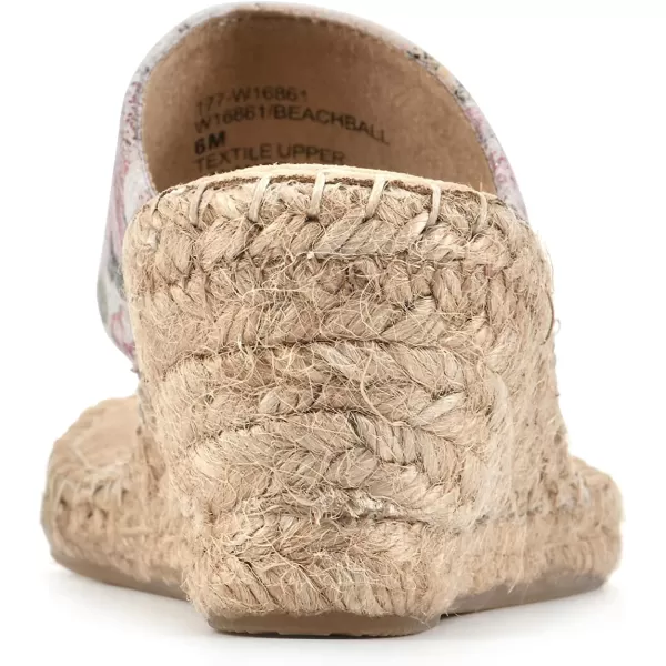 WHITE MOUNTAIN Women's Beachball Espadrille Wedge Sandal