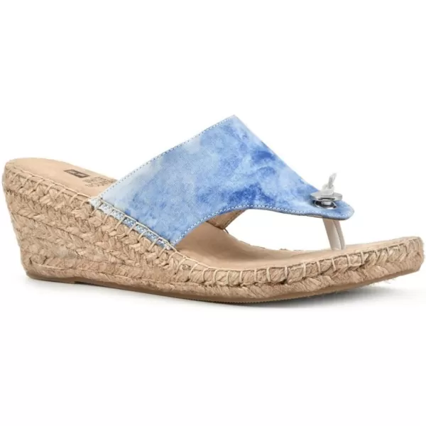 WHITE MOUNTAIN Women's Beachball Espadrille Wedge Sandal