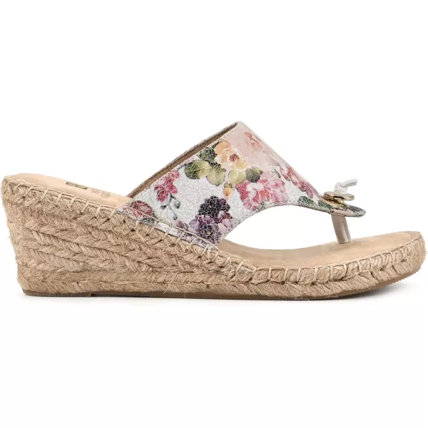 WHITE MOUNTAIN Women's Beachball Espadrille Wedge Sandal