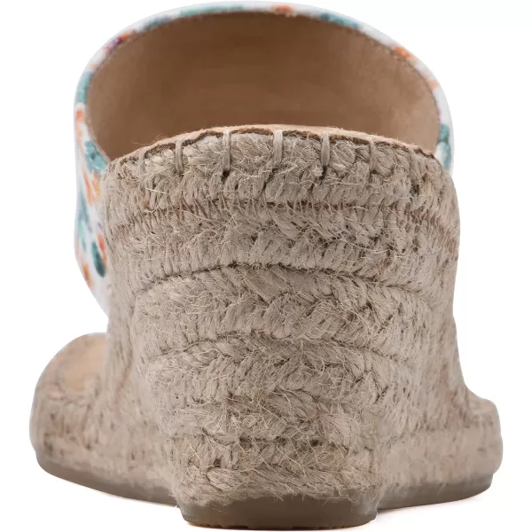 WHITE MOUNTAIN Women's Beachball Espadrille Wedge Sandal