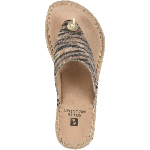 WHITE MOUNTAIN Women's Beachball Espadrille Wedge Sandal