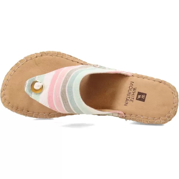 WHITE MOUNTAIN Women's Beachball Espadrille Wedge Sandal