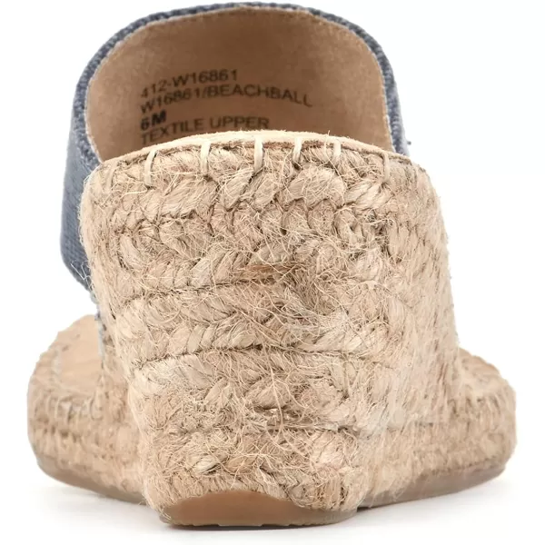 WHITE MOUNTAIN Women's Beachball Espadrille Wedge Sandal