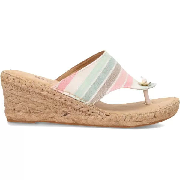 WHITE MOUNTAIN Women's Beachball Espadrille Wedge Sandal
