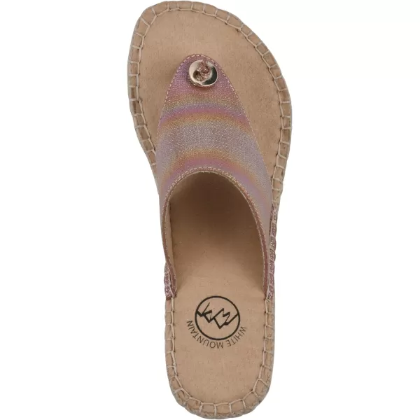 WHITE MOUNTAIN Women's Beachball Espadrille Wedge Sandal