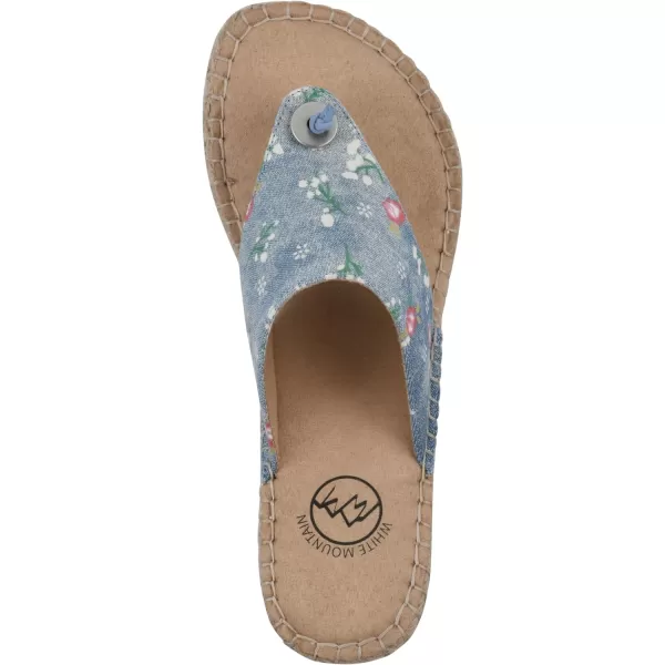 WHITE MOUNTAIN Women's Beachball Espadrille Wedge Sandal