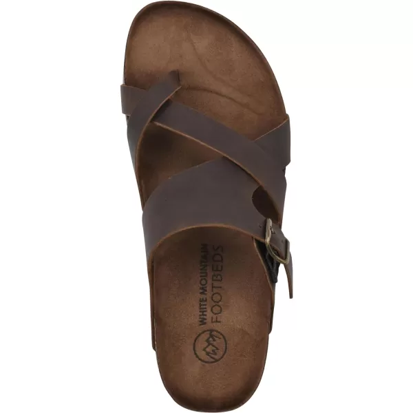 WHITE MOUNTAIN Women's Graph Flat Sandal