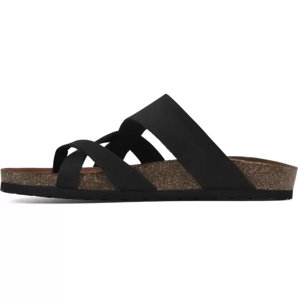 WHITE MOUNTAIN Women's Graph Flat Sandal