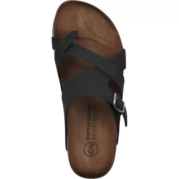 WHITE MOUNTAIN Women's Graph Flat Sandal
