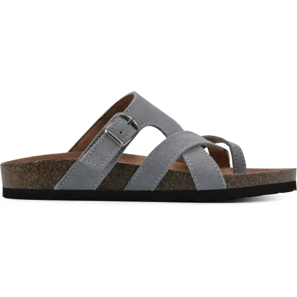 WHITE MOUNTAIN Women's Graph Flat Sandal