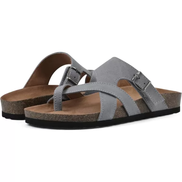 WHITE MOUNTAIN Women's Graph Flat Sandal