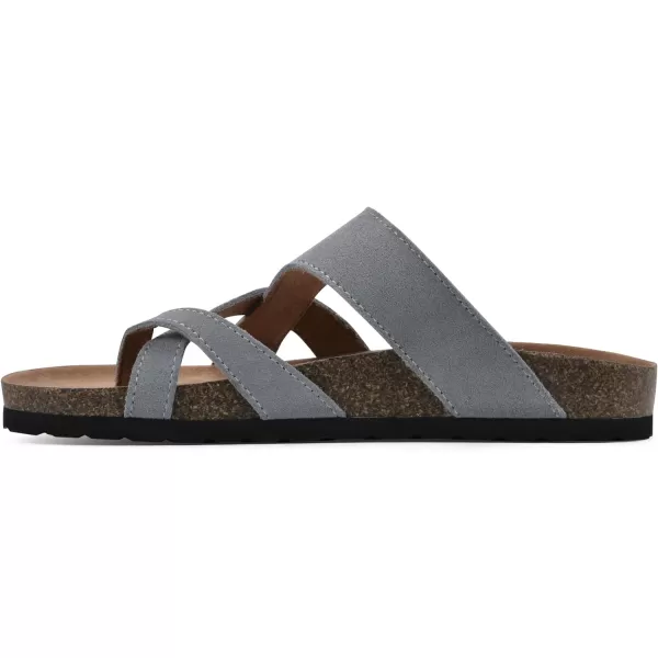 WHITE MOUNTAIN Women's Graph Flat Sandal
