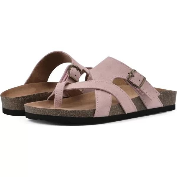 WHITE MOUNTAIN Women's Graph Flat Sandal