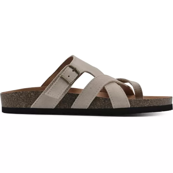 WHITE MOUNTAIN Women's Graph Flat Sandal