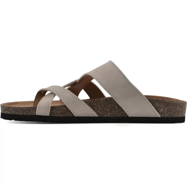 WHITE MOUNTAIN Women's Graph Flat Sandal