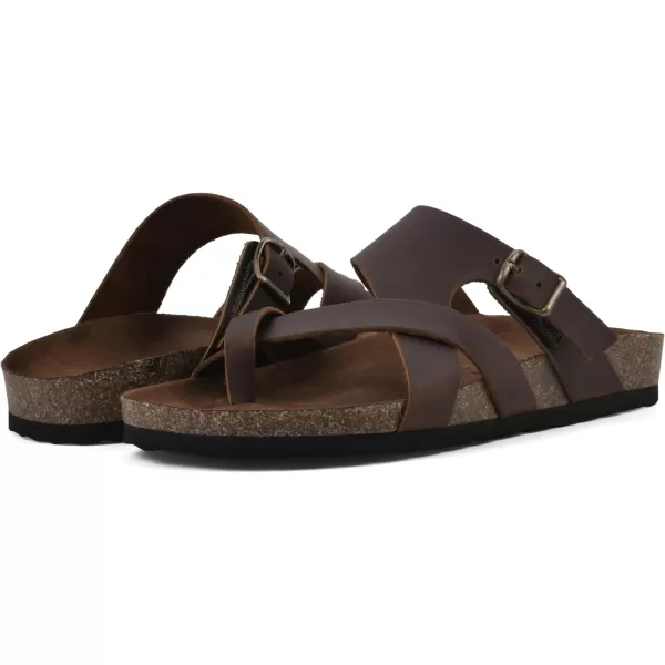 WHITE MOUNTAIN Women's Graph Flat Sandal