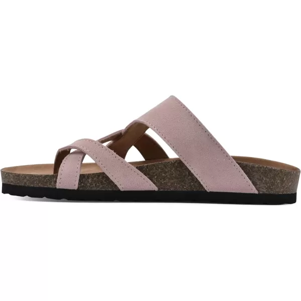 WHITE MOUNTAIN Women's Graph Flat Sandal
