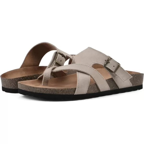 WHITE MOUNTAIN Women's Graph Flat Sandal