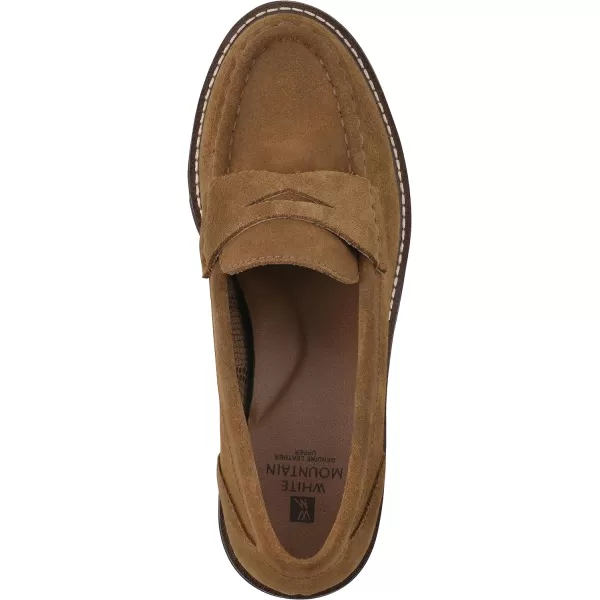 WHITE MOUNTAIN Women's Gunner Lugged Bottom Penny Loafer