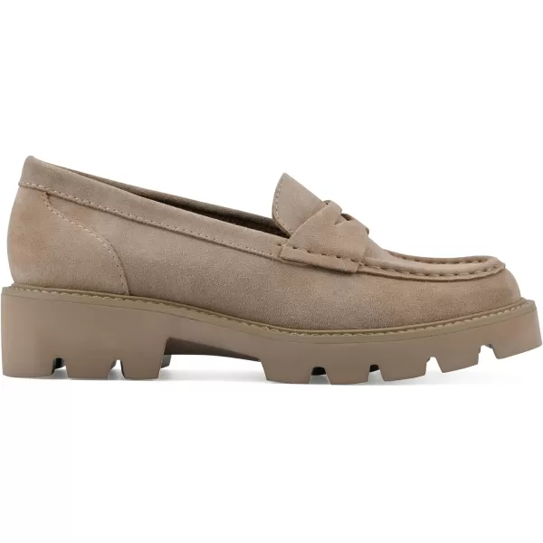 WHITE MOUNTAIN Women's Gunner Lugged Bottom Penny Loafer