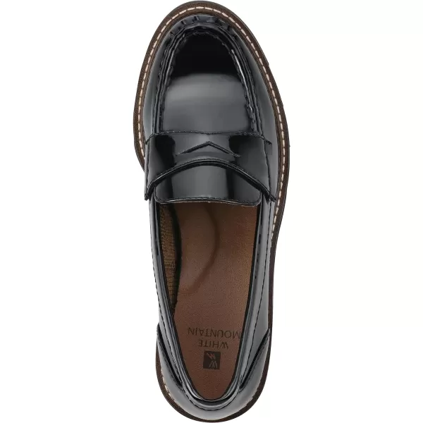 WHITE MOUNTAIN Women's Gunner Lugged Bottom Penny Loafer