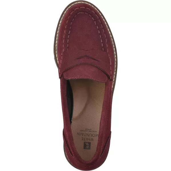 WHITE MOUNTAIN Women's Gunner Lugged Bottom Penny Loafer