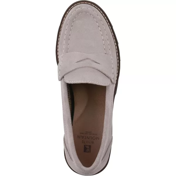 WHITE MOUNTAIN Women's Gunner Lugged Bottom Penny Loafer