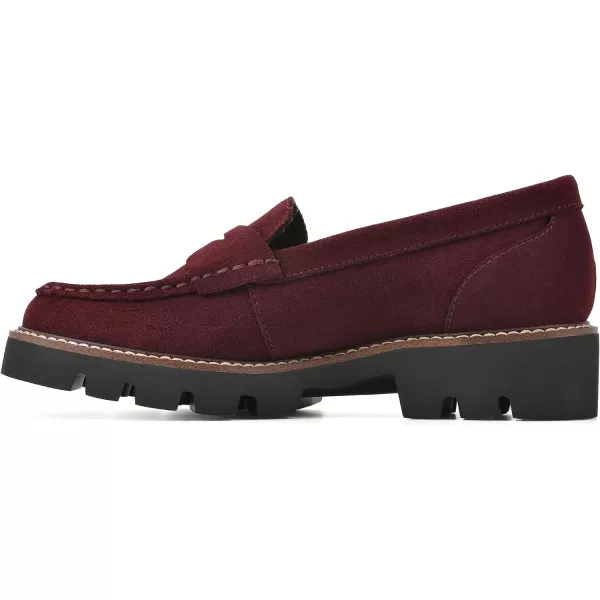 WHITE MOUNTAIN Women's Gunner Lugged Bottom Penny Loafer