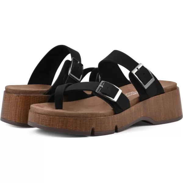 WHITE MOUNTAIN Women's Lefter Low Platform Sandal