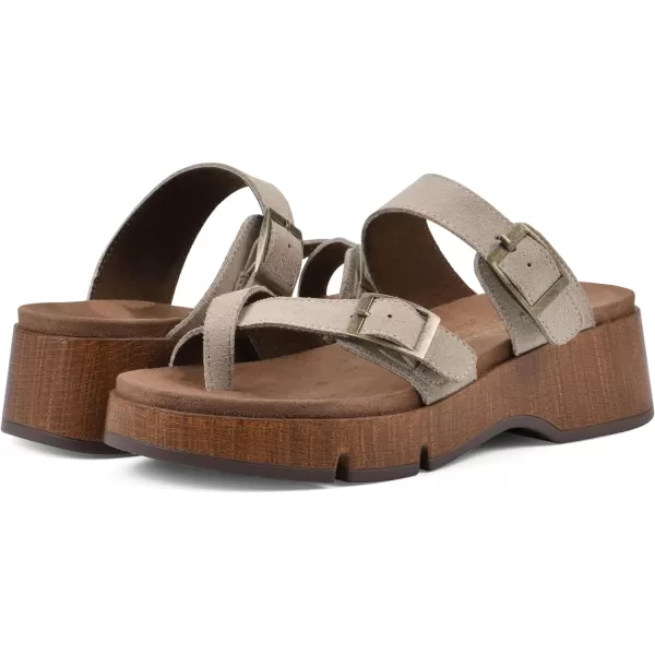 WHITE MOUNTAIN Women's Lefter Low Platform Sandal