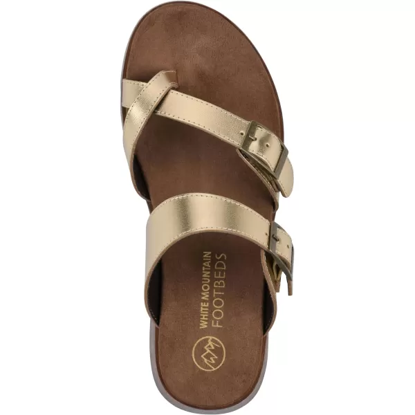 WHITE MOUNTAIN Women's Lefter Low Platform Sandal)