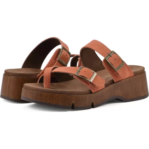 WHITE MOUNTAIN Women's Lefter Low Platform Sandal