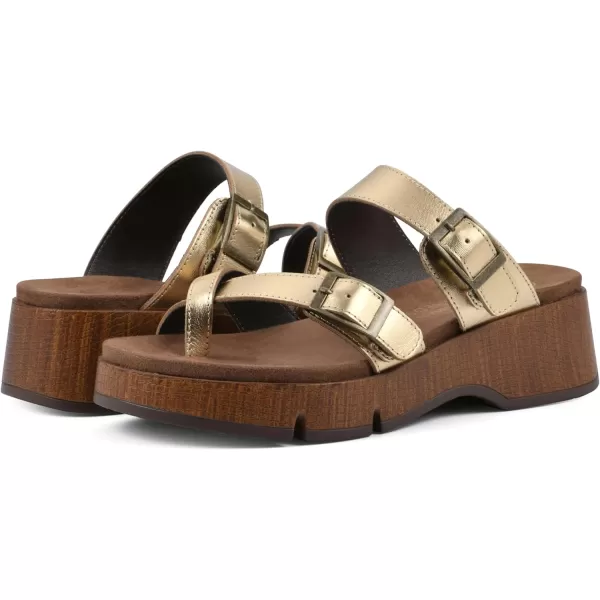 WHITE MOUNTAIN Women's Lefter Low Platform Sandal)