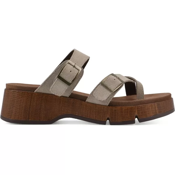 WHITE MOUNTAIN Women's Lefter Low Platform Sandal