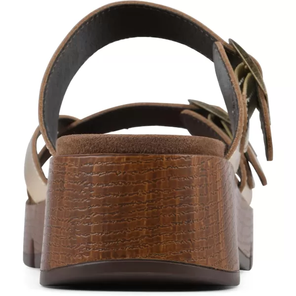 WHITE MOUNTAIN Women's Lefter Low Platform Sandal)