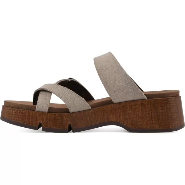 WHITE MOUNTAIN Women's Lefter Low Platform Sandal