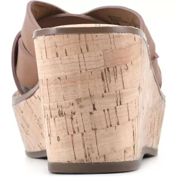WHITE MOUNTAIN Women's Samwell Platform Wedge Sandal