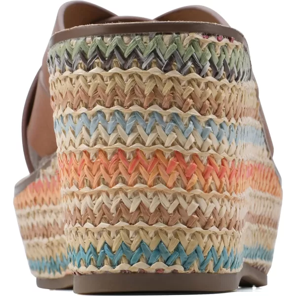 WHITE MOUNTAIN Women's Samwell Platform Wedge Sandal