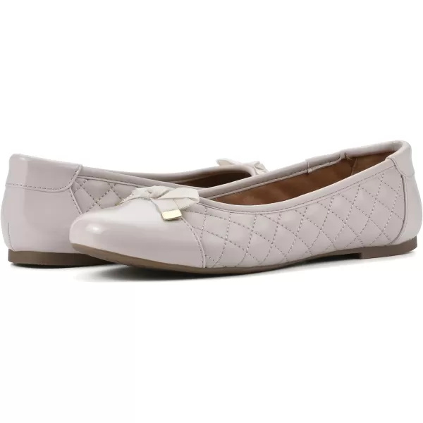 WHITE MOUNTAIN Women's Seaglass Quilted Ballet Flat