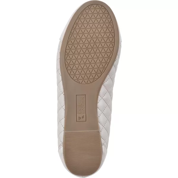 WHITE MOUNTAIN Women's Seaglass Quilted Ballet Flat