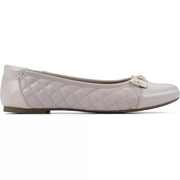 WHITE MOUNTAIN Women's Seaglass Quilted Ballet Flat