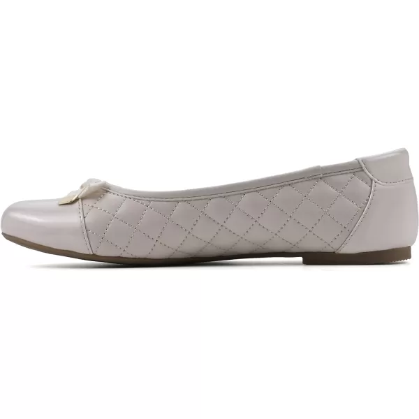 WHITE MOUNTAIN Women's Seaglass Quilted Ballet Flat