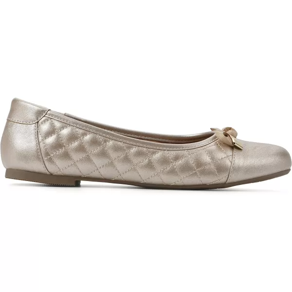 WHITE MOUNTAIN Women's Seaglass Quilted Ballet Flat